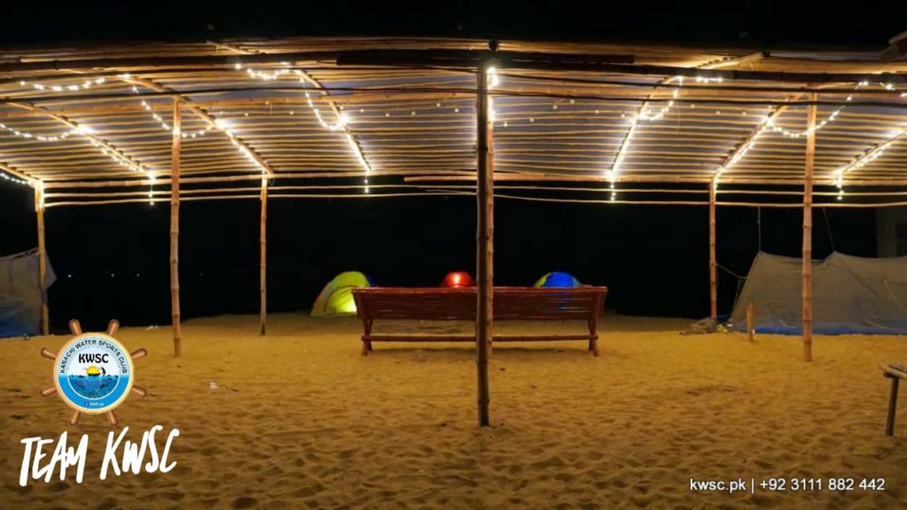 beach night camping bonfire star gazing turtle beach adventure karachi water sports club 2 Beach Night Camping