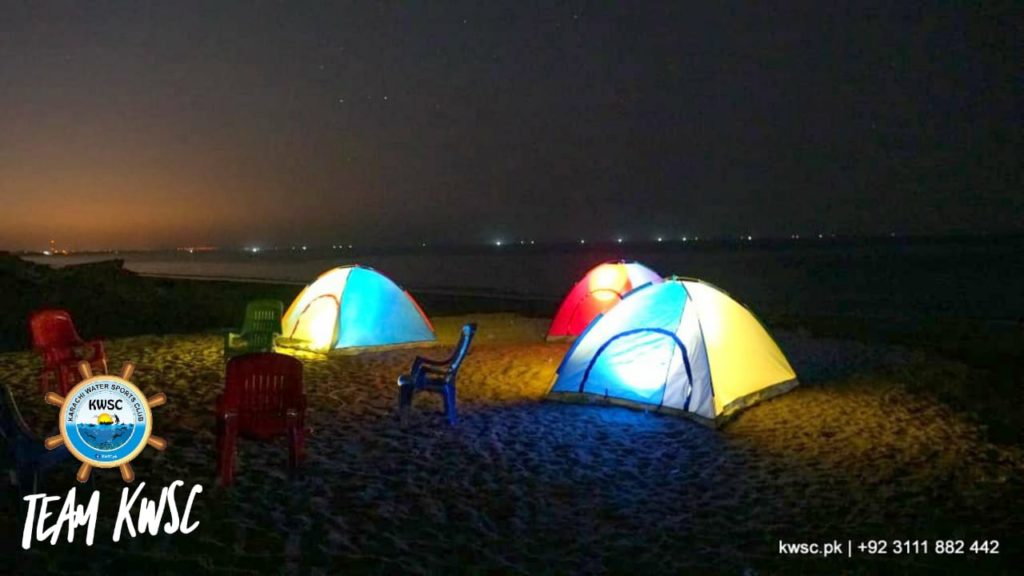 Beach Night Camping