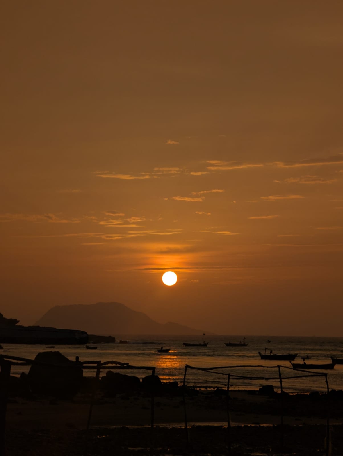 Ocean sunset